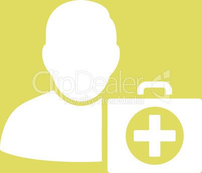 bg-Yellow White--first aid man.eps