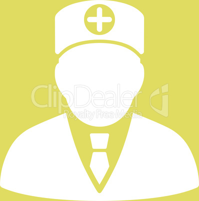 bg-Yellow White--head physician.eps