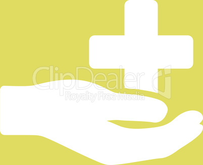 bg-Yellow White--health care donation.eps