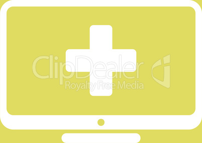 bg-Yellow White--medical monitor.eps