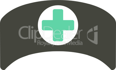 Bicolor Grey-Cyan--doctor cap.eps