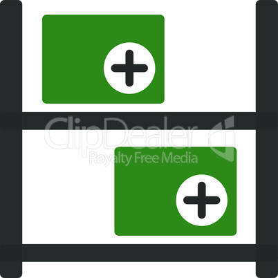 Bicolor Green-Gray--medical warehouse.eps