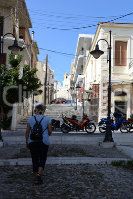 Treppe in Sitia, Kreta