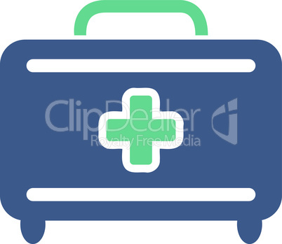 BiColor Cobalt-Cyan--medical baggage.eps