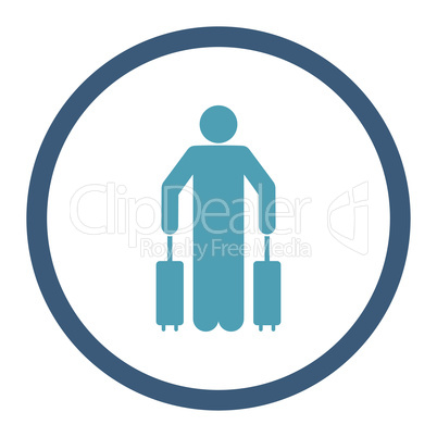 Passenger baggage icon