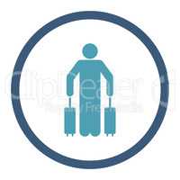 Passenger baggage icon