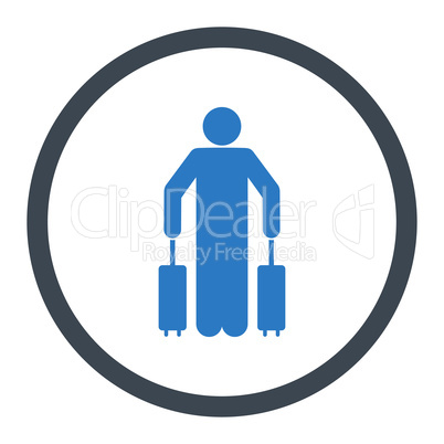 Passenger baggage icon