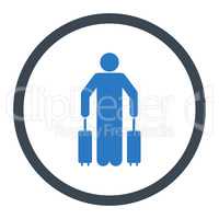 Passenger baggage icon