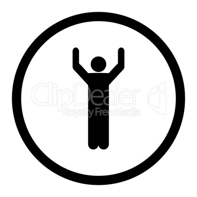 Hands up icon