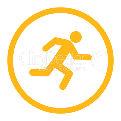 Running man icon