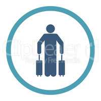 Passenger baggage icon