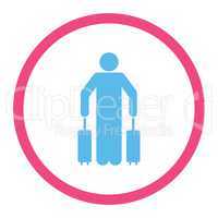 Passenger baggage icon