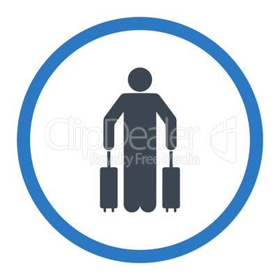 Passenger baggage icon