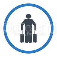 Passenger baggage icon