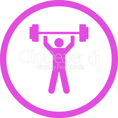 Pink--power lifting.eps