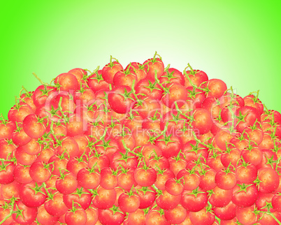 heap of red tomatoes