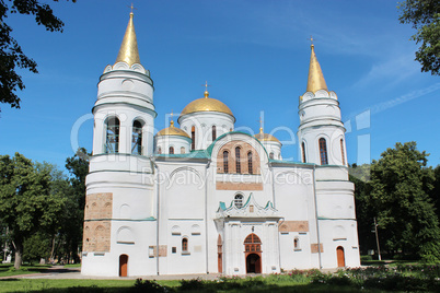 Spaso-Preobrazhenska church in Chernihiv town