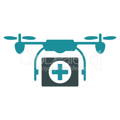 Medical Drone Icon