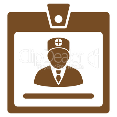 Doctor Badge Icon