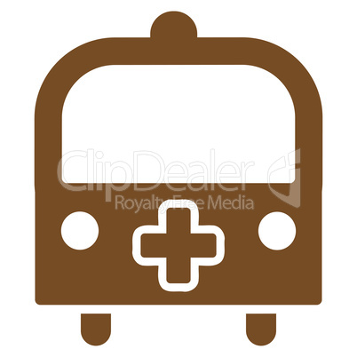 Medical Bus Icon Medical Bus Icon