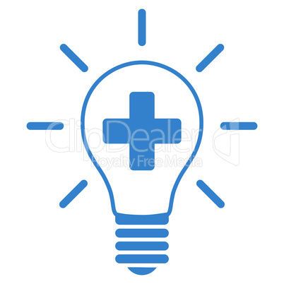 Creative Medicine Bulb Icon