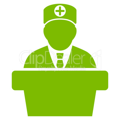 Medical Official Lecture Icon