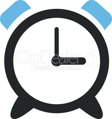 Bicolor Blue-Gray--alarm clock.eps