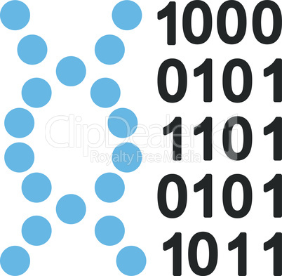 Bicolor Blue-Gray--dna code.eps