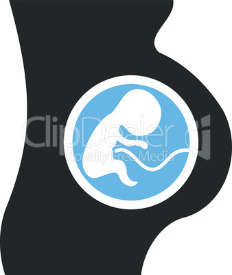 Bicolor Blue-Gray--pregnant woman.eps