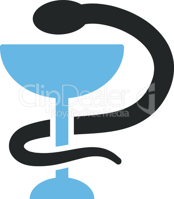 Bicolor Blue-Gray--snake cup.eps