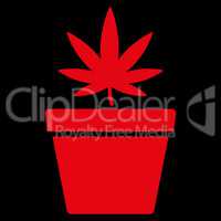 Cannabis Pot Icon