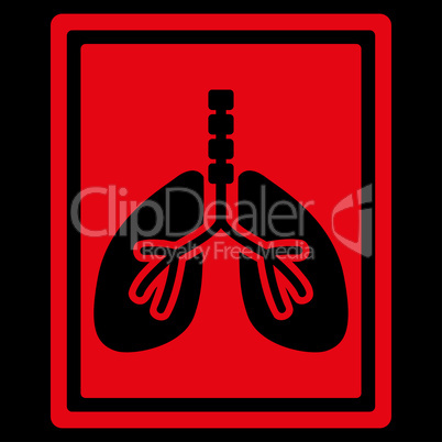 Lungs X-Ray Photo Icon