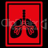 Lungs X-Ray Photo Icon
