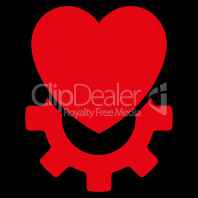 Mechanical Heart Icon