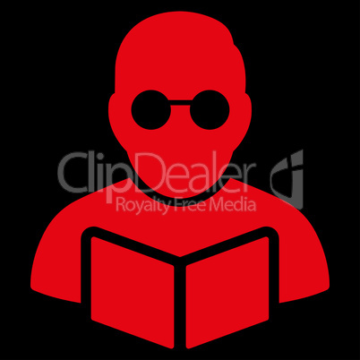 Student Reading Book Icon