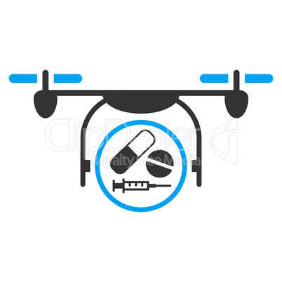 Medication Quadcopter Icon