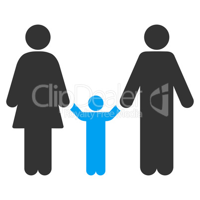 Parents And Child Icon