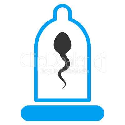 Sperm In Condom Icon