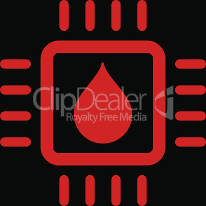 bg-Black Red--drop analysis chip.eps