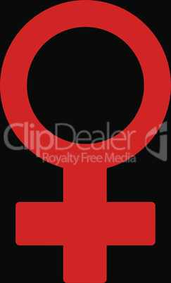 bg-Black Red--female symbol.eps