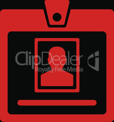 bg-Black Red--person badge.eps