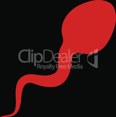bg-Black Red--spermatozoon.eps