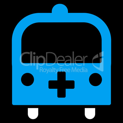 Medical Bus Icon Medical Bus Icon