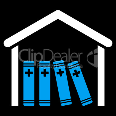 Medical Library Icon