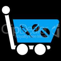 Medication Shopping Cart Icon