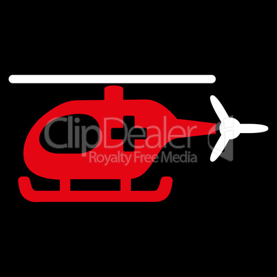 Emergency Helicopter Icon