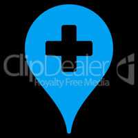 Clinic Map Pointer Icon