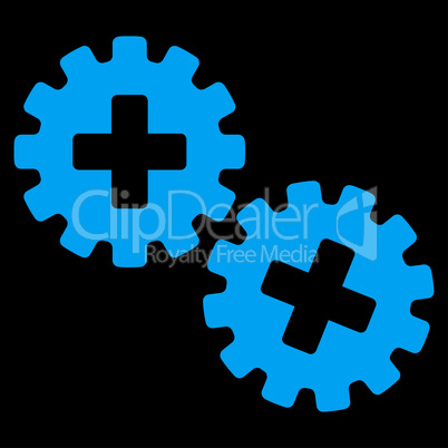 Medical Gears Icon