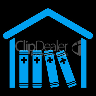 Medical Library Icon