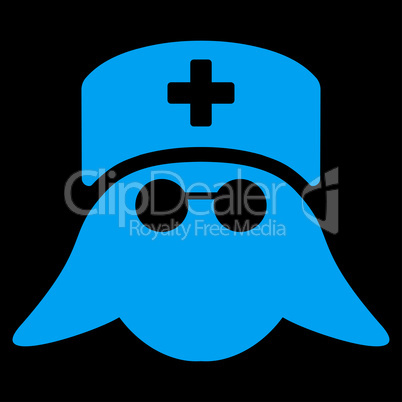 Medical Nurse Head Icon